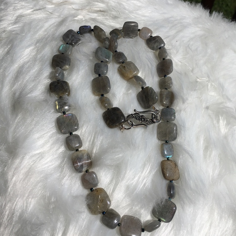 Labradorite Necklace Handmade - Picture 2 of 9